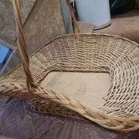 سبد حصیری|صنایع دستی و سایر لوازم تزئینی|قم, باغ کرباسی|دیوار