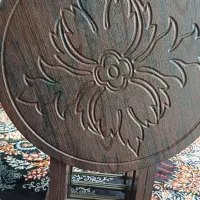 میز عسلی تاشو سالم و در حد نو