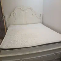 فروش تخت به همراه تشک طبی رویال و کفی آهنی