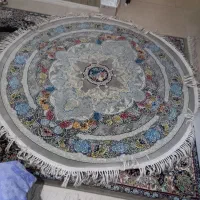 فرش ماشینی گرد