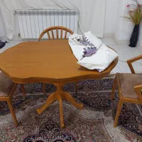 میز و صندلی ناهارخوری در حد نو