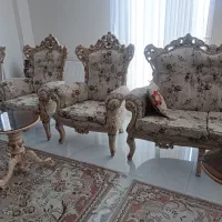 مبل سلطنتی  کارکرده درحد نووتمیز ۹ نفره