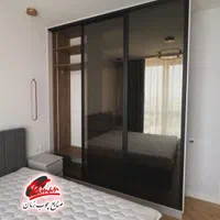 کمد دیواری  در ریلی  دکوفیکس /شیشه ای ملون کد 112|جاکفشی، کمد، دراور|تهران, تهران‌ویلا|دیوار