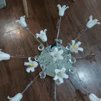 لوستر های سقفی چند حالته ۱۳ شاخه لاله داره