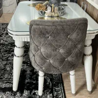 میز ناهار خوری شیک با کلاس عرض وطول۸۰ در ۹۰ دونفره