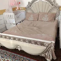 سرویس تخت خواب و تشک|تخت و سرویس خواب|شال, |دیوار