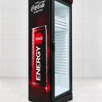 یخچال ایستاده تک‌درب ویترینی کوکاکولا