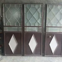 درب‌حیاط ماشین رو  آهن  بدون زنگ زدی و خرابی|مصالح و تجهیزات ساختمان|سنندج, |دیوار