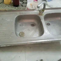 سینک دوقلو باشیر|لوازم سرویس بهداشتی|مشهد, کشف|دیوار