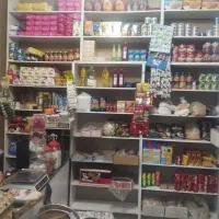 وسایل مغازه استند تخمه قفسه و نئون