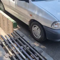 وانت پراید ۹۹ کم کار بی رنگ