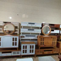 آینه کنسول. میز تلویزیون. جاکفشی.