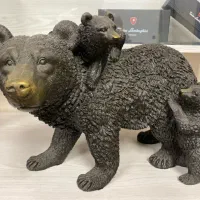 مجسمه برنز خرس