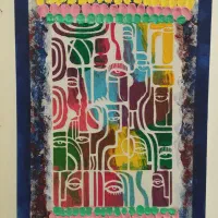 تابلو و بشقاب سفالی