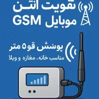 نصب و فروش تقویت آنتن GSM|مودم و تجهیزات شبکه|تهران, نیروی هوایی (پیروزی)|دیوار