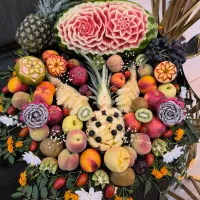 میوه آرایی و حکاکی