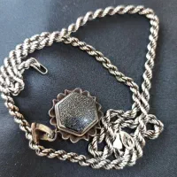 گردنبند نقره حدید ۷جلاره