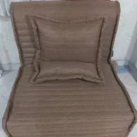 مبل تخت خواب شو قهوه ای زیر قیمت سالمه مفت