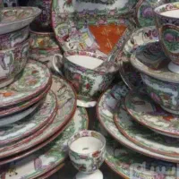 سرویس چینی مرغی (قدمت بالای پنجاه سال)