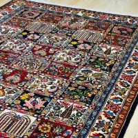 فرش بختیار پرده طرح خشتی اکبند|فرش|تهران, سلسبیل شمالی|دیوار