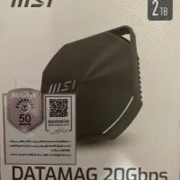هارد ssd ۲ ترابایت date mag msi کاملا نو