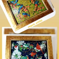 تابلوهای گل و مرغ، سایز متوسط (۲۵در۳۰)