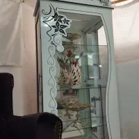 بوفه سفید نو بدون ایراد و خط و خش|بوفه، ویترین، کنسول|قصابه, |دیوار