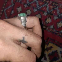 فروش انگشتر نقره.ارزنده.مردانه/عیار925/درحدنو