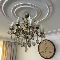 ۲ عدد لوستر برنز