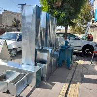 کانال کولر . لوله . دریچه و خانگی و صنعتی