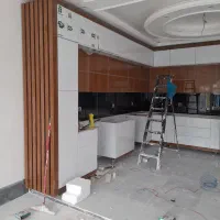 انواع دکور آشپزخانه واتاق با ام دی اف|مبلمان خانگی و میز عسلی|جوانرود, |دیوار