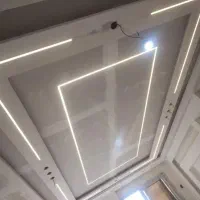 اجرای کناف ونصب دکور تلویزیون وماربل شیت لاین نوری|خدمات پیشه و مهارت|تهران, بلورسازی|دیوار