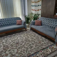 مبل ۸نفره چستر|مبلمان خانگی و میز عسلی|آفتاب, |دیوار