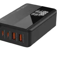 شارژر دیواری 4 پورت 65 وات الدنیو سوپر فست شارژ pd|لوازم جانبی موبایل و تبلت|تهران, چیتگر شمالی|دیوار