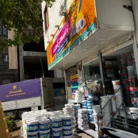 رنگ فروشی (رنگ ساختمانی )پرداخت درب منزل