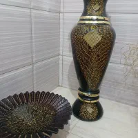 گلدون و جا میوه ایی ست