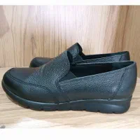 کفش چرم اصل طبی مشکی سایز ۳۹