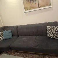 مبل ال بهمراه جلو مبلی و عسلی|مبلمان خانگی و میز عسلی|تهران, نارمک جنوبی|دیوار