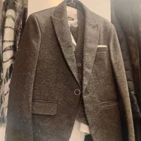 کت و شلوار پسرانه مجلسی نو مفت به همراه کفش