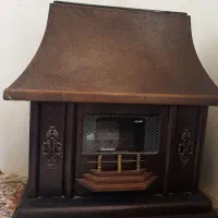بخاری شومینه سایز بزرگ در حد نو۱۵میلیون