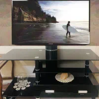 میز تلوزیون ۱۲۰cm همراه پایه نگه دارنده