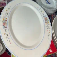 ۲ عدد دیس بیضی آرکوپال فرانسه گل ویکتوریا