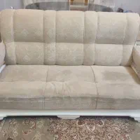 مبل هفت نفره با میز و شش صندلی آهنی|مبلمان خانگی و میز عسلی|گرگان, |دیوار