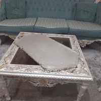 مبلمان ۹ نفره در حد نو|مبلمان خانگی و میز عسلی|تهران, جوادیه|دیوار