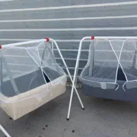 گهواره ننویی تابخور مخصوص نوزادان کولیکی وبیقرار|تخت و صندلی بچه|کرج, حصارک پایین|دیوار