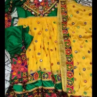 ست شامل (پیراهن. شلوار. شال بلند)