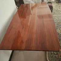 میز چوبی 6 نفره|میز و صندلی غذاخوری|ساری, |دیوار