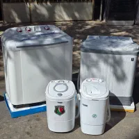 لباسشویی دوقلو 7/9/15 کیلو سیلور اکسلنت پاکشوما|ماشین لباسشویی و خشک‌کن لباس|مشهد, طلاب|دیوار