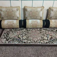 10عدد بالشت و 10عدد پشتی در حدنو