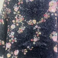 مانتو مخمل فول پولکدوزی